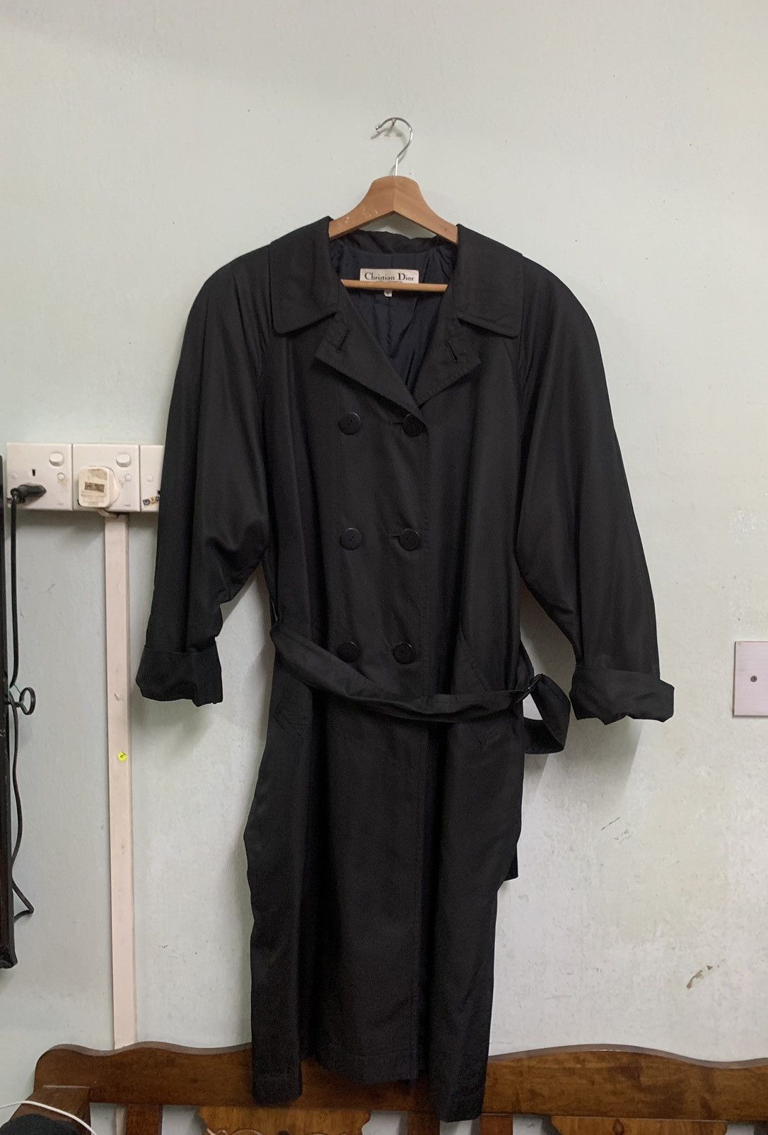 Christian Dior Monsieur 🔥Christian Dior Double Breasted Trench Coat (Woman) Size US L / EU 52-54 / 3 - 2 Thumbnail