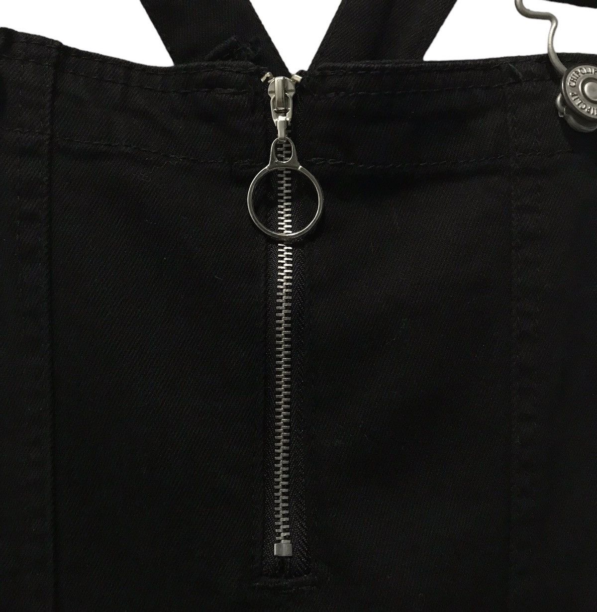 Japanese Brand Vintage-Inspired Black Denim Overalls CHIP CLiP Brand Size S Size US 28 / EU 44 - 5 Thumbnail