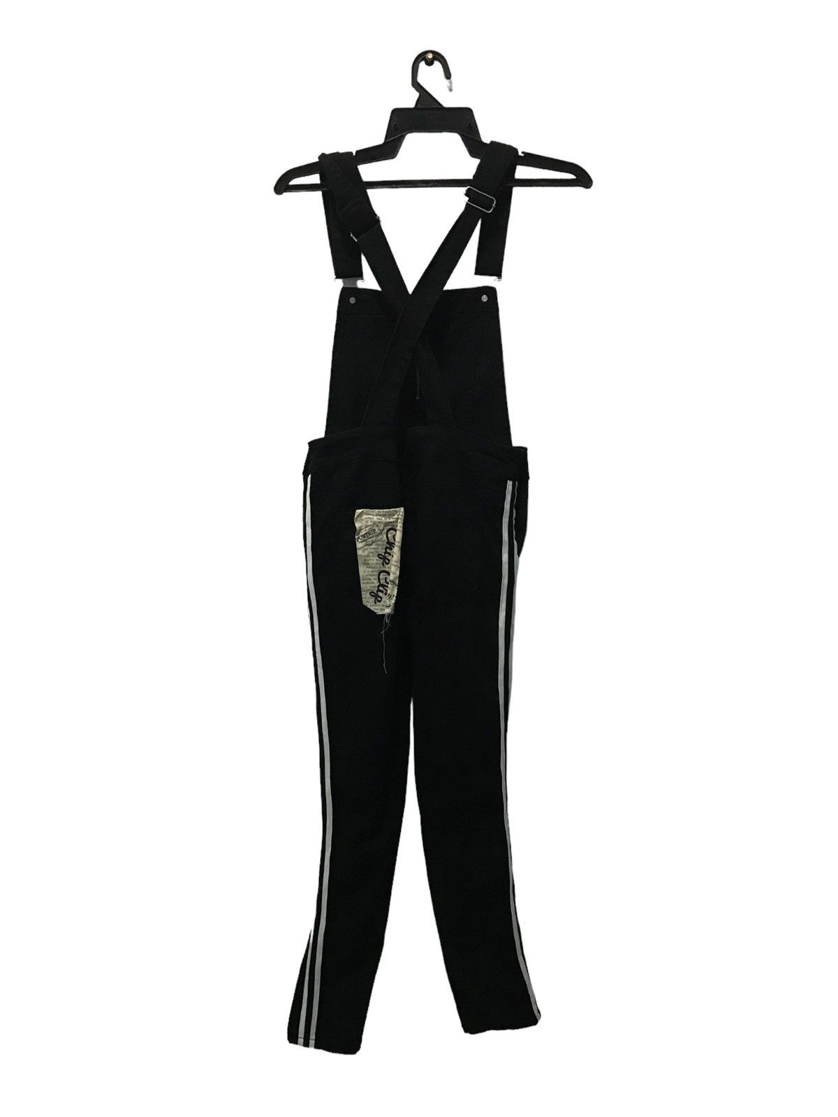 Japanese Brand Vintage-Inspired Black Denim Overalls CHIP CLiP Brand Size S Size US 28 / EU 44 - 2 Thumbnail