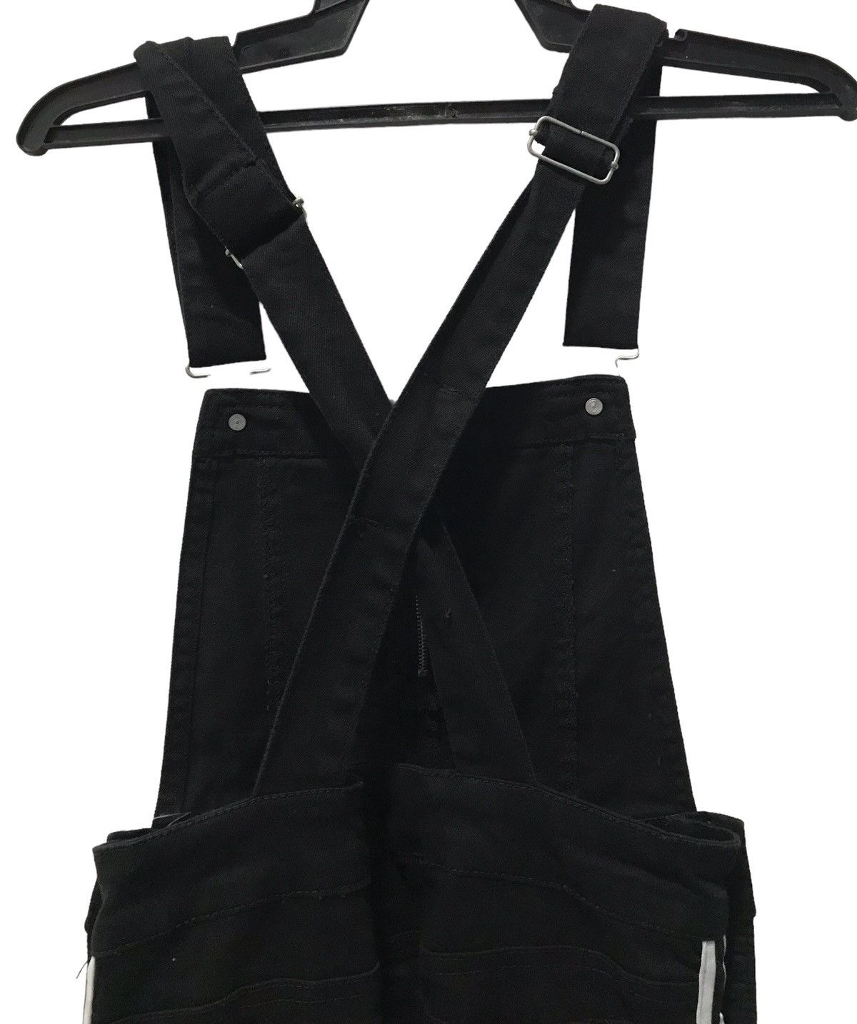 Japanese Brand Vintage-Inspired Black Denim Overalls CHIP CLiP Brand Size S Size US 28 / EU 44 - 4 Thumbnail