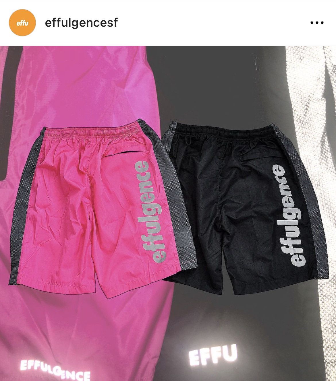 Effulgence × Vintage PiNK 3M REFLECTiVE NYLON SHORTS SWiM TRUNKS Size US 30 / EU 46 - 18 Thumbnail