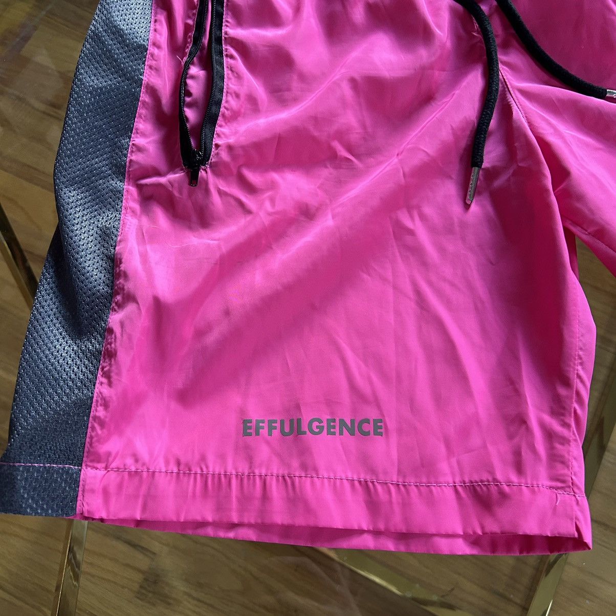 Effulgence × Vintage PiNK 3M REFLECTiVE NYLON SHORTS SWiM TRUNKS Size US 30 / EU 46 - 8 Thumbnail