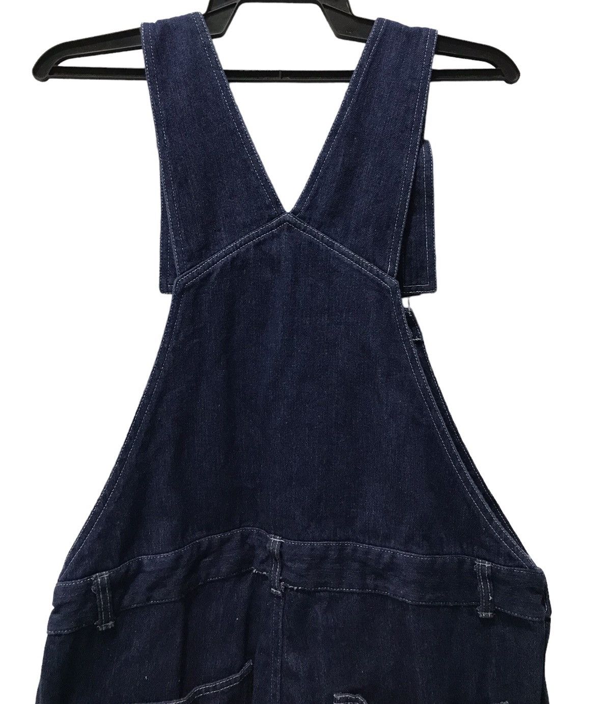 Japanese Brand Blue Men Trip Denim Overalls - Indigo Workwear Style Size M Size US 36 / EU 52 - 4 Thumbnail