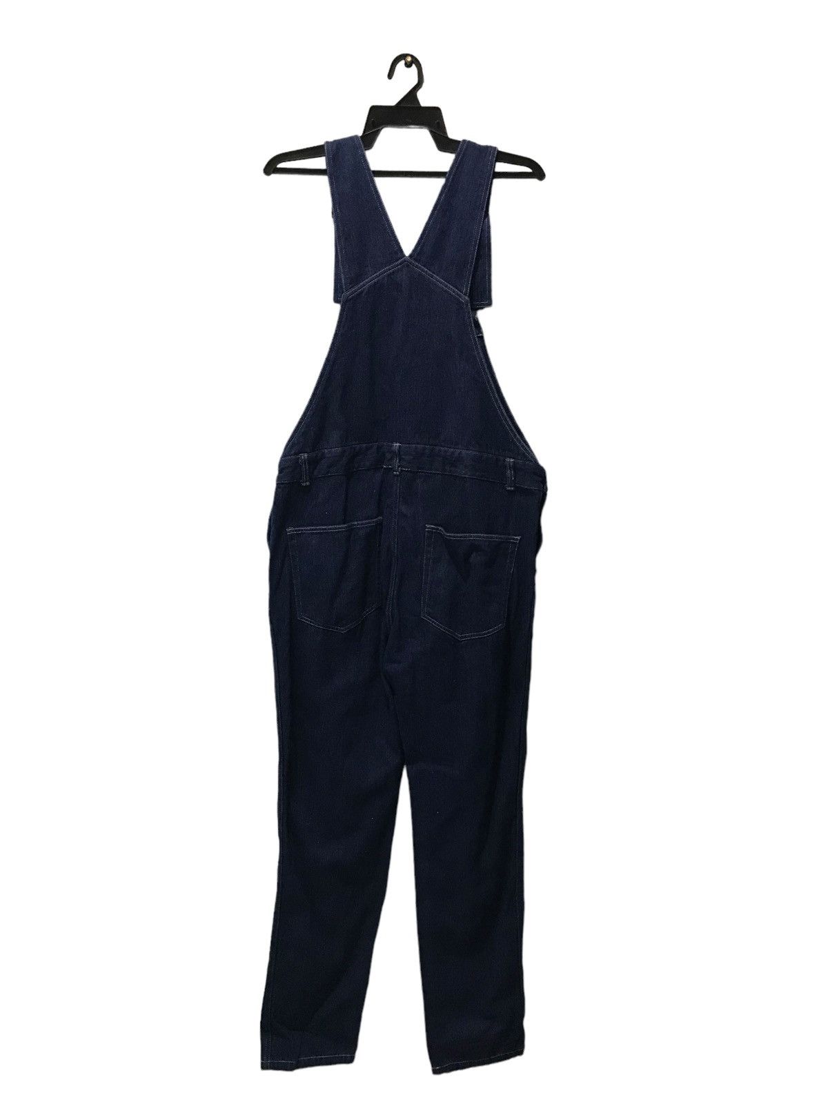 Japanese Brand Blue Men Trip Denim Overalls - Indigo Workwear Style Size M Size US 36 / EU 52 - 2 Thumbnail