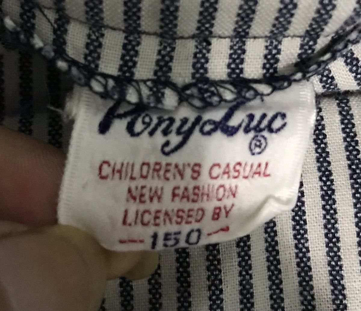 Designer Vintage PonyLuc Denim Overalls – Made in Japan Size US 36 / EU 52 - 9 Thumbnail