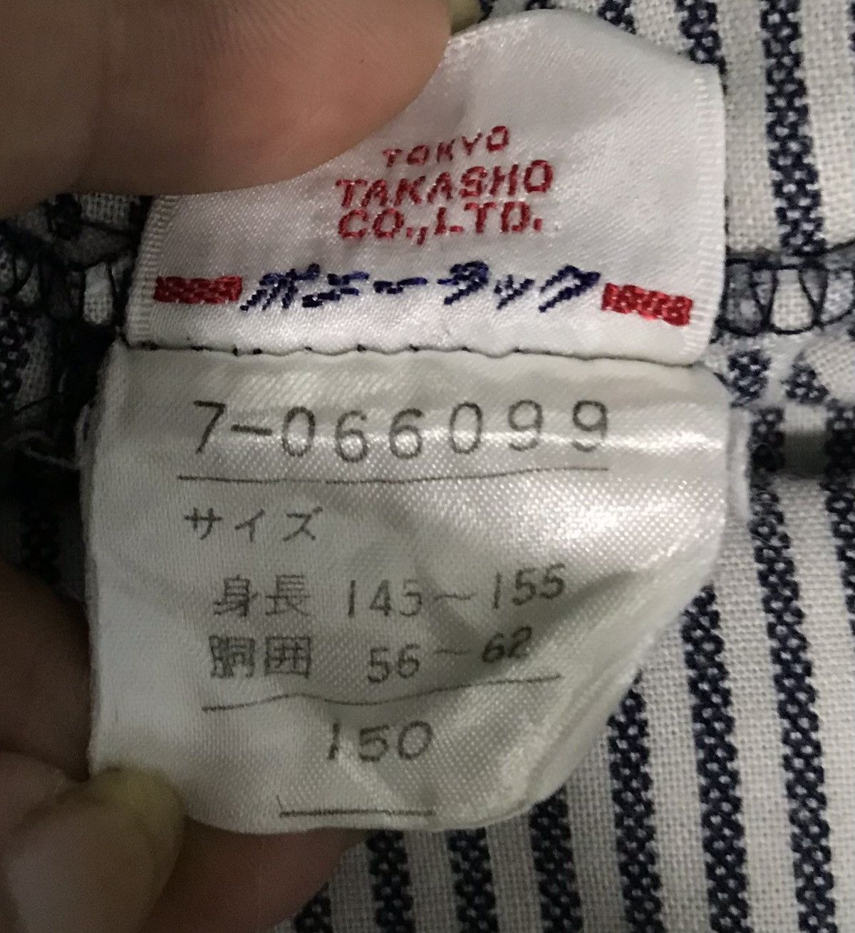 Designer Vintage PonyLuc Denim Overalls – Made in Japan Size US 36 / EU 52 - 11 Thumbnail