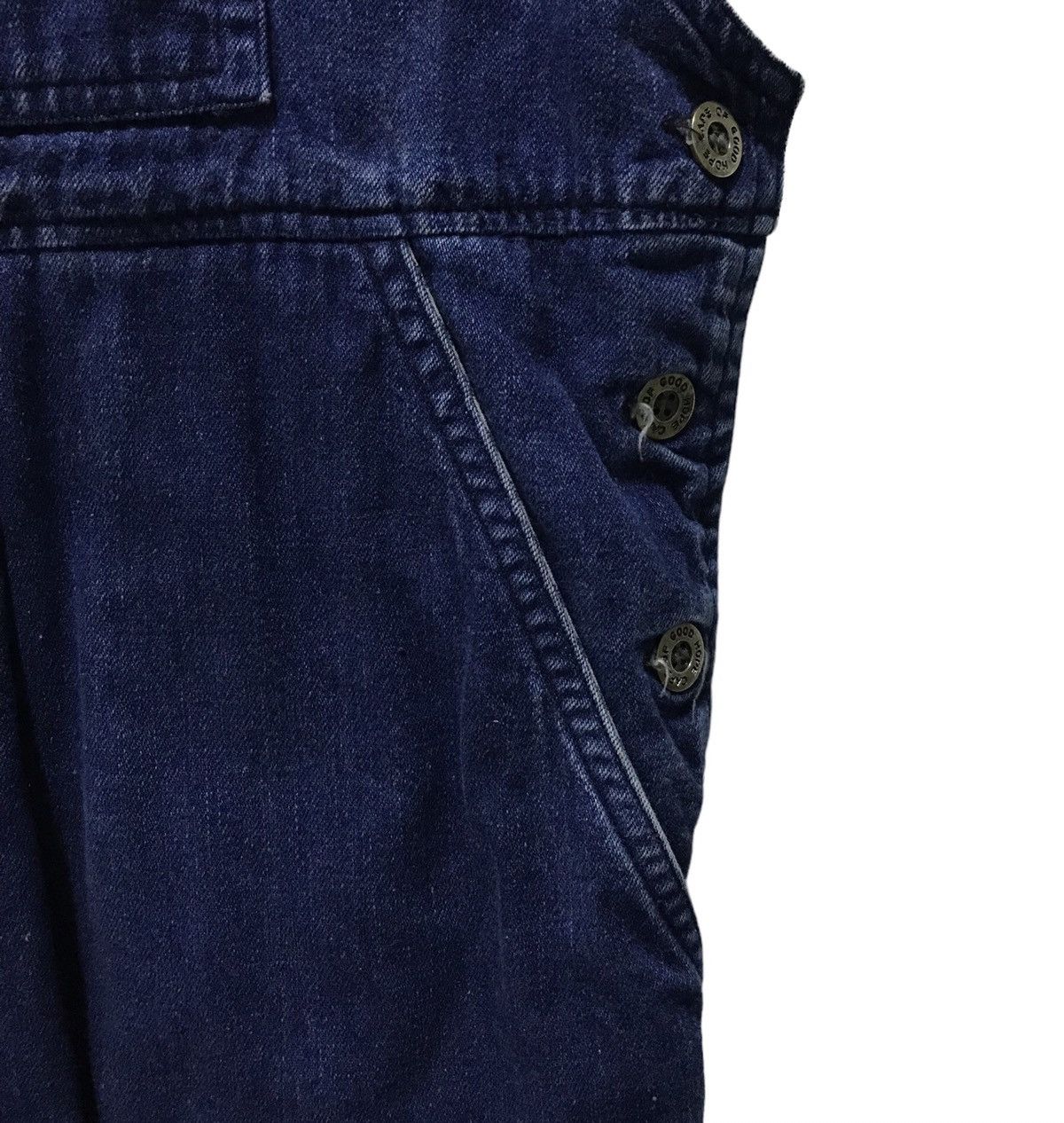 Designer Vintage PonyLuc Denim Overalls – Made in Japan Size US 36 / EU 52 - 6 Thumbnail