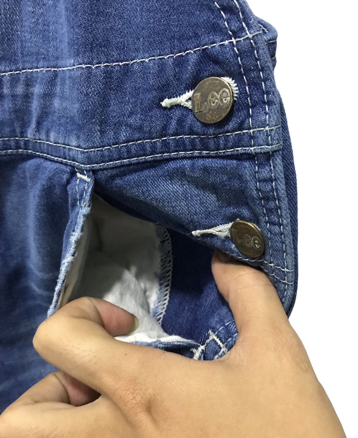 Edwin × Lee Lee x Edwin Japan Denim Overalls - Size M Size US 33 - 8 Thumbnail