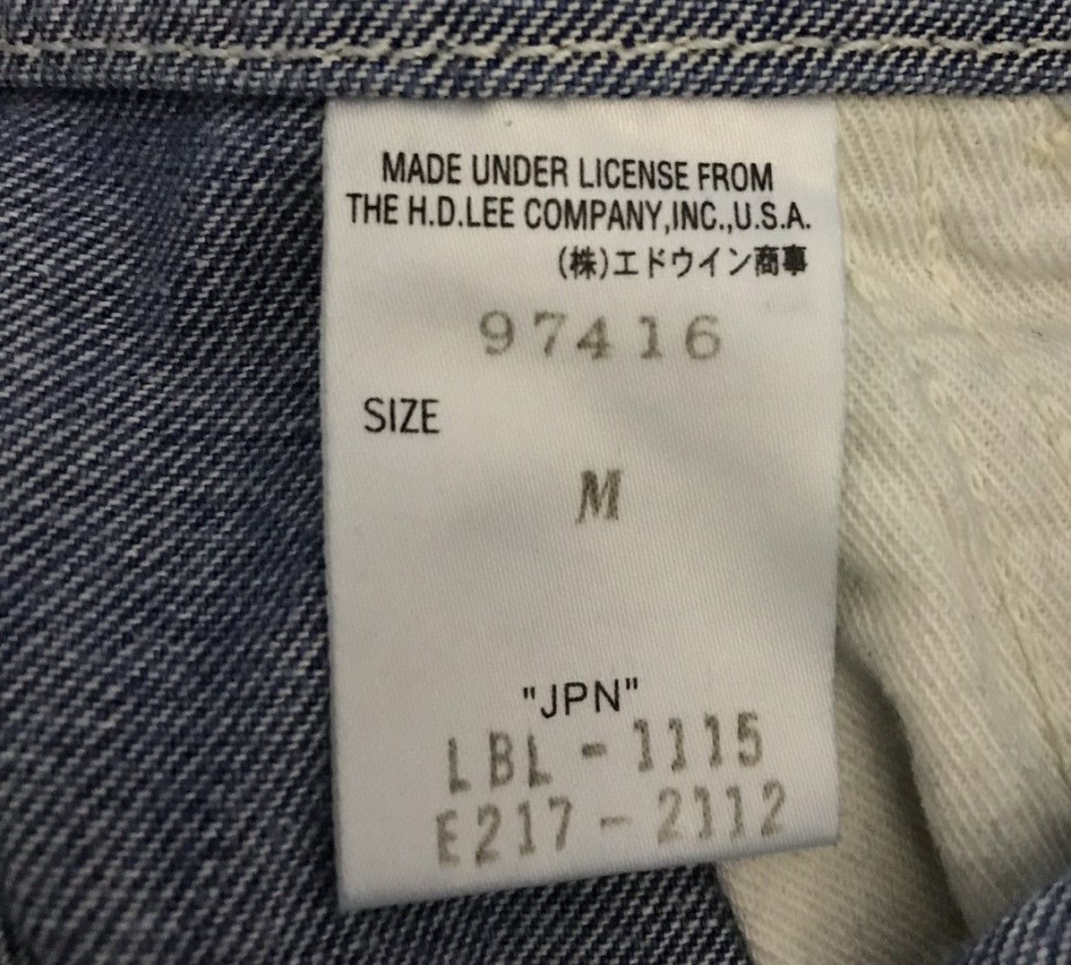 Edwin × Lee Lee x Edwin Japan Denim Overalls - Size M Size US 33 - 12 Thumbnail