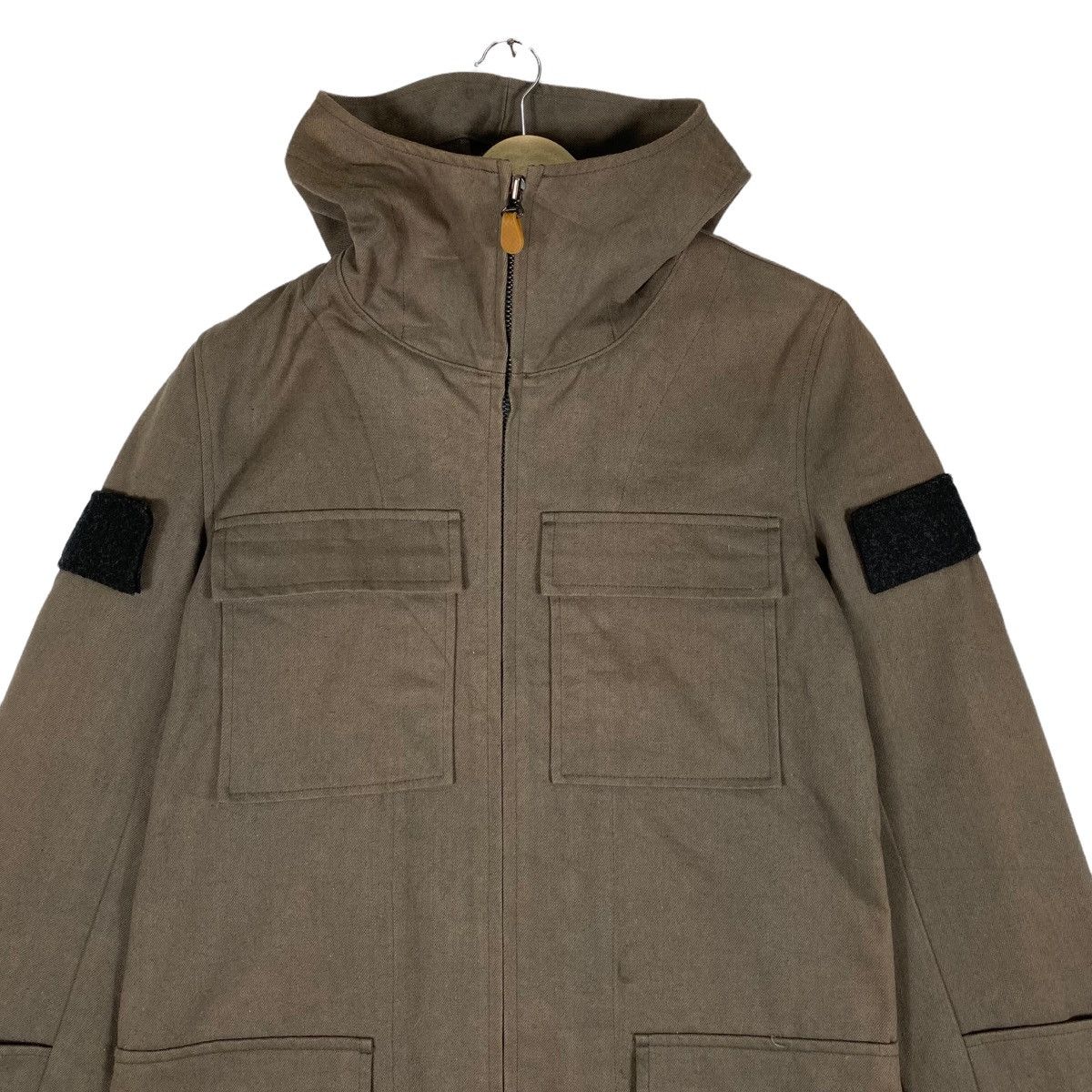 Isamu Katayama Backlash Vintage Yuji Yamada 1998 Heavy Cotton Overcoat Jacket Size US L / EU 52-54 / 3 - 5 Thumbnail