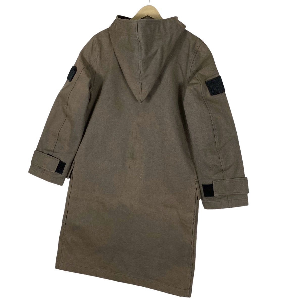 Isamu Katayama Backlash Vintage Yuji Yamada 1998 Heavy Cotton Overcoat Jacket Size US L / EU 52-54 / 3 - 7 Thumbnail