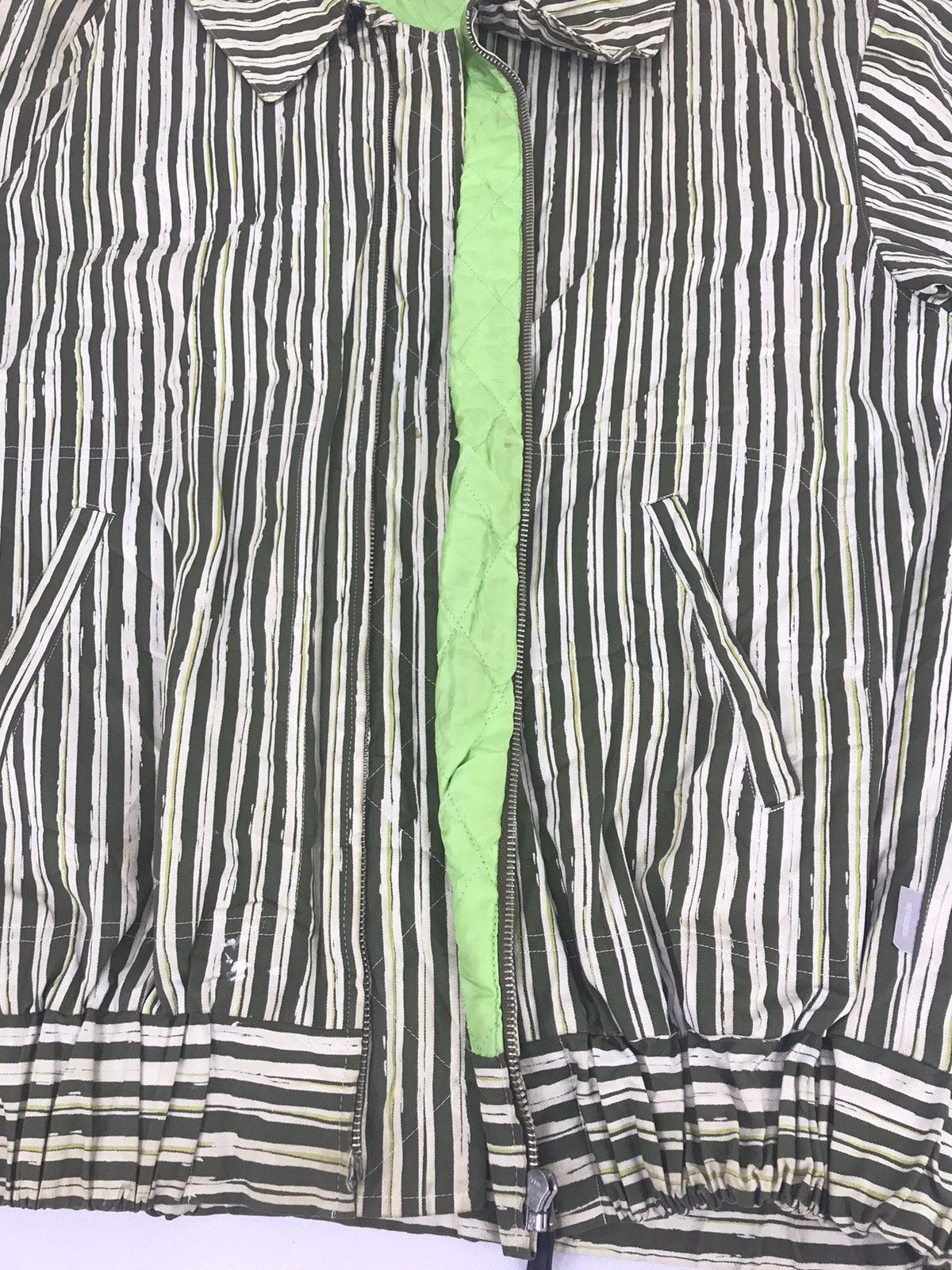 Devilock Vintage Devilock Bomber Jacket Striped Japanese Brand Size US XL / EU 56 / 4 - 3 Thumbnail