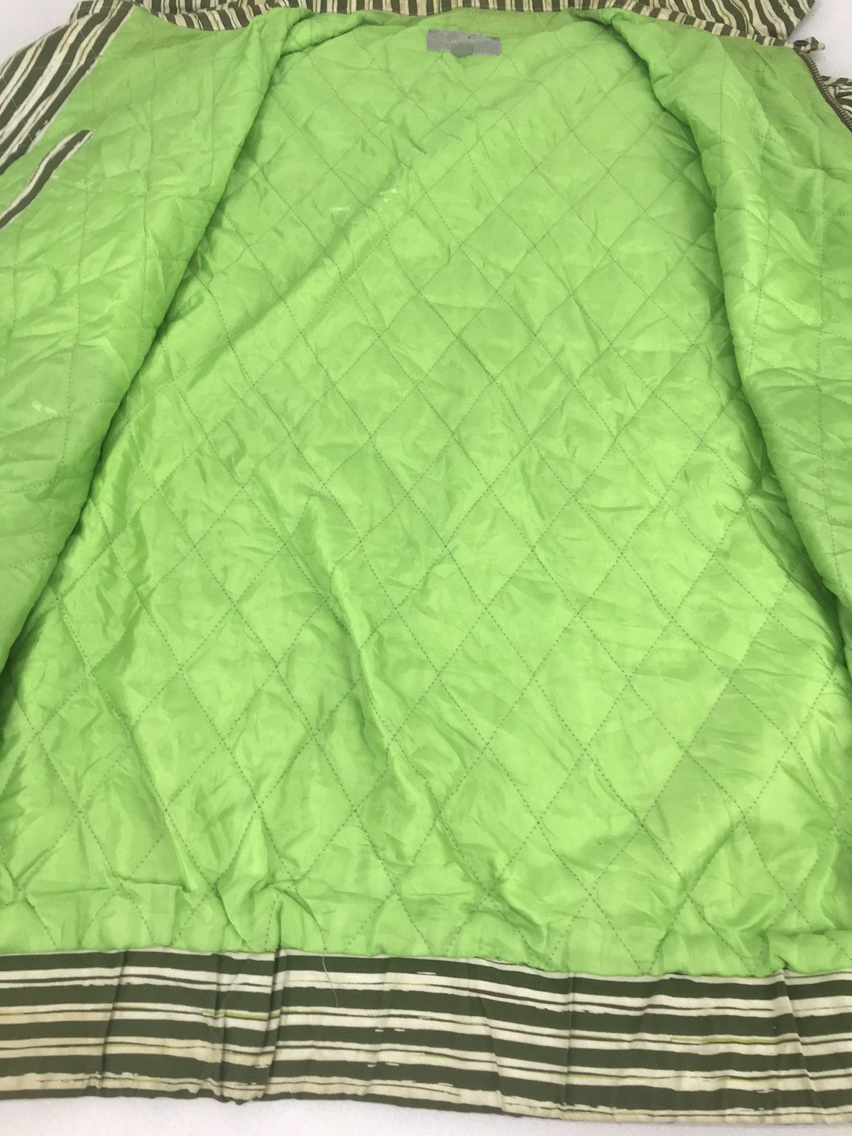 Devilock Vintage Devilock Bomber Jacket Striped Japanese Brand Size US XL / EU 56 / 4 - 10 Thumbnail