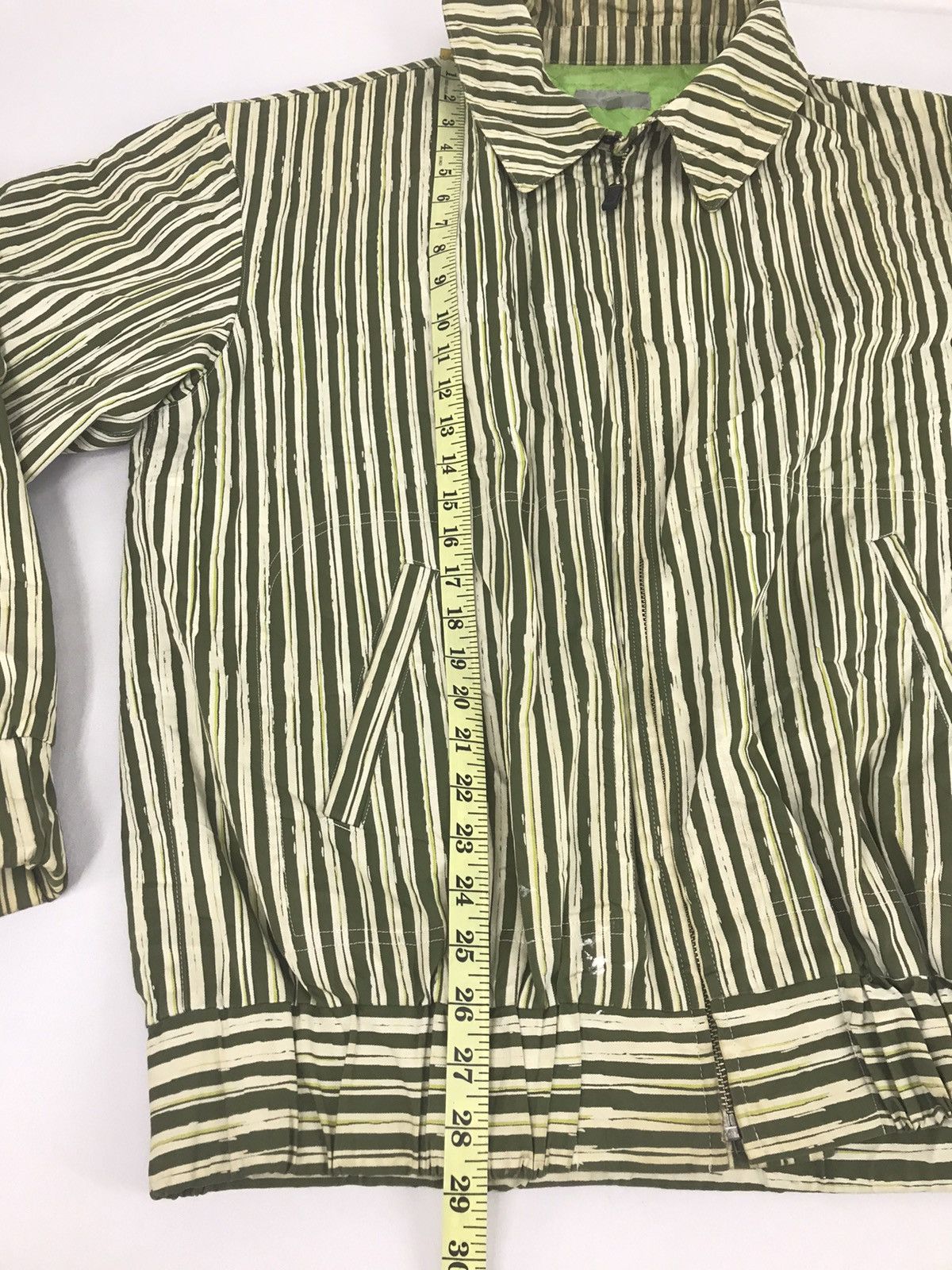 Devilock Vintage Devilock Bomber Jacket Striped Japanese Brand Size US XL / EU 56 / 4 - 8 Thumbnail