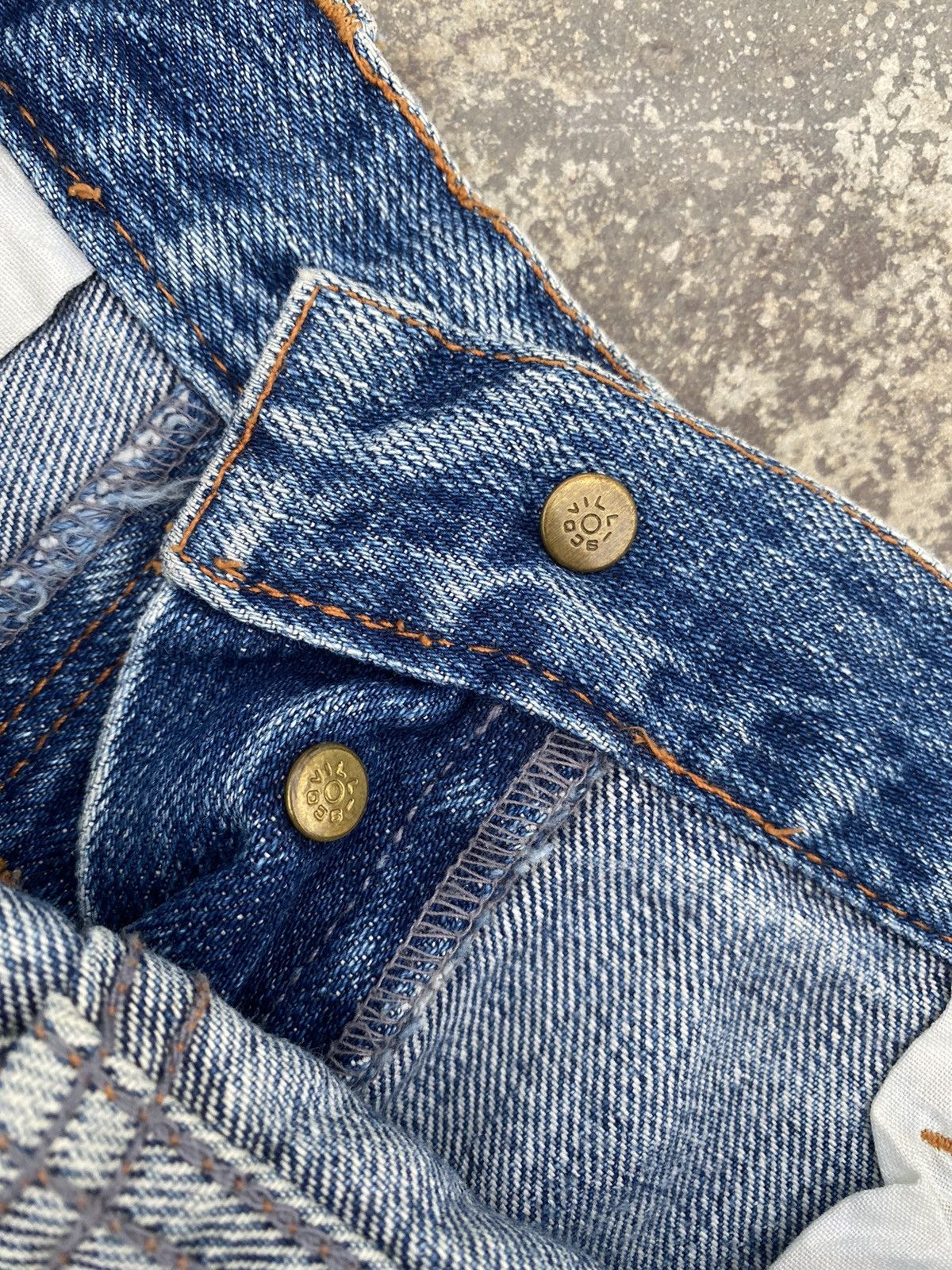 Japanese Brand ⚡️Steals⚡️ 2 EROSAIL Patchwork Jeans Size US 31 - 11 Thumbnail