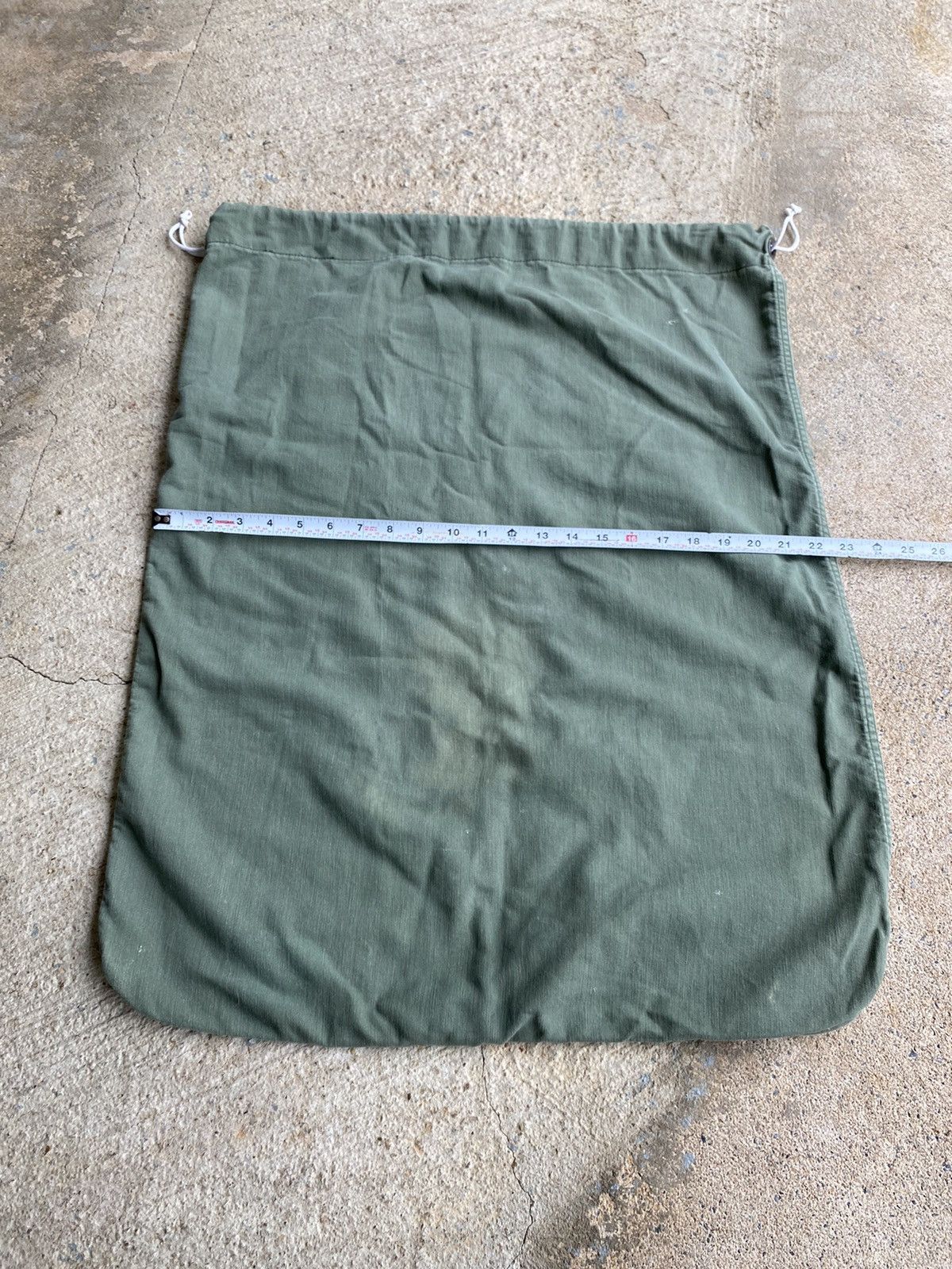 Vintage Vintage US Army Military Laundry Drawstring Bag Size ONE SIZE - 10 Thumbnail