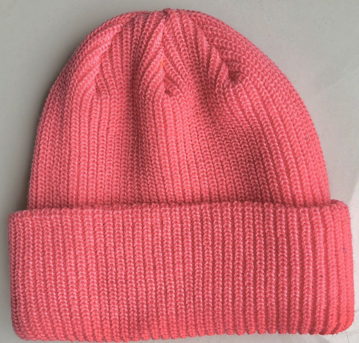 Noah Vintage Noah Core Logo Beanie Pink Size ONE SIZE - 3 Thumbnail