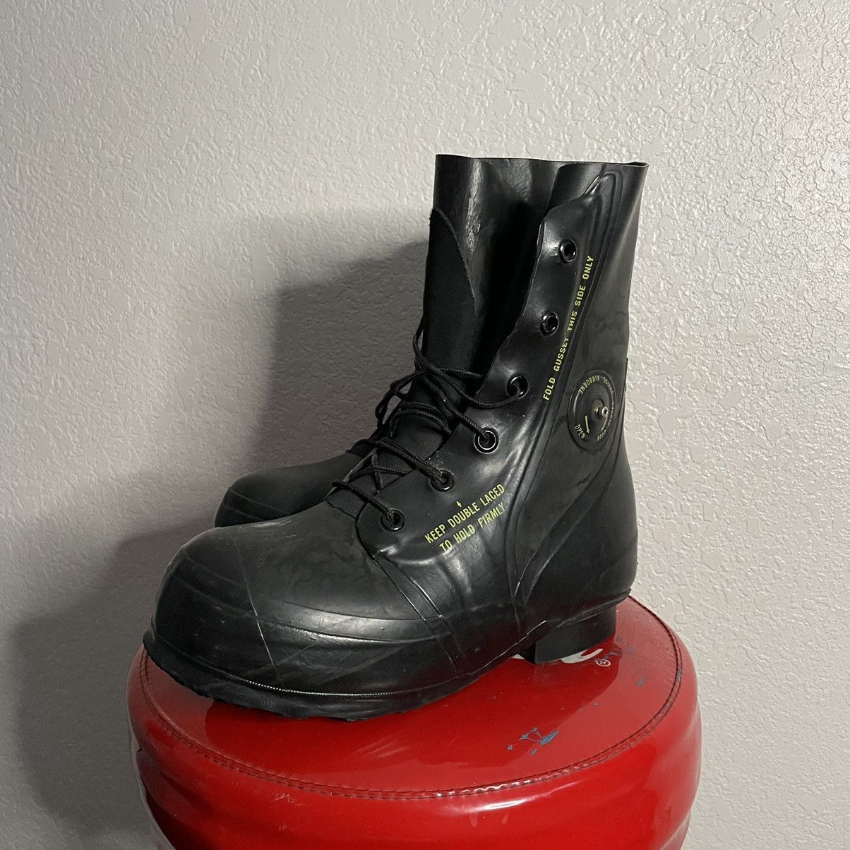 Vintage Mickey Trooper Combat Boots 1990s Size US 8 / EU 41 - 1 Thumbnail