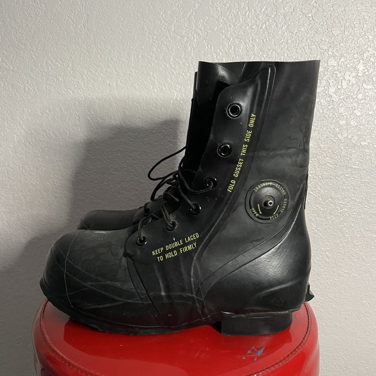 Vintage Mickey Trooper Combat Boots 1990s Size US 8 / EU 41 - 2 Thumbnail