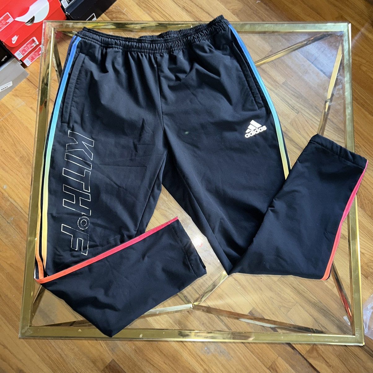 Adidas × Kith TERREX 3M REFLECTiVE CHROMATiC TRACK PANTS FR9292 123548884 Size US 31 - 11 Thumbnail