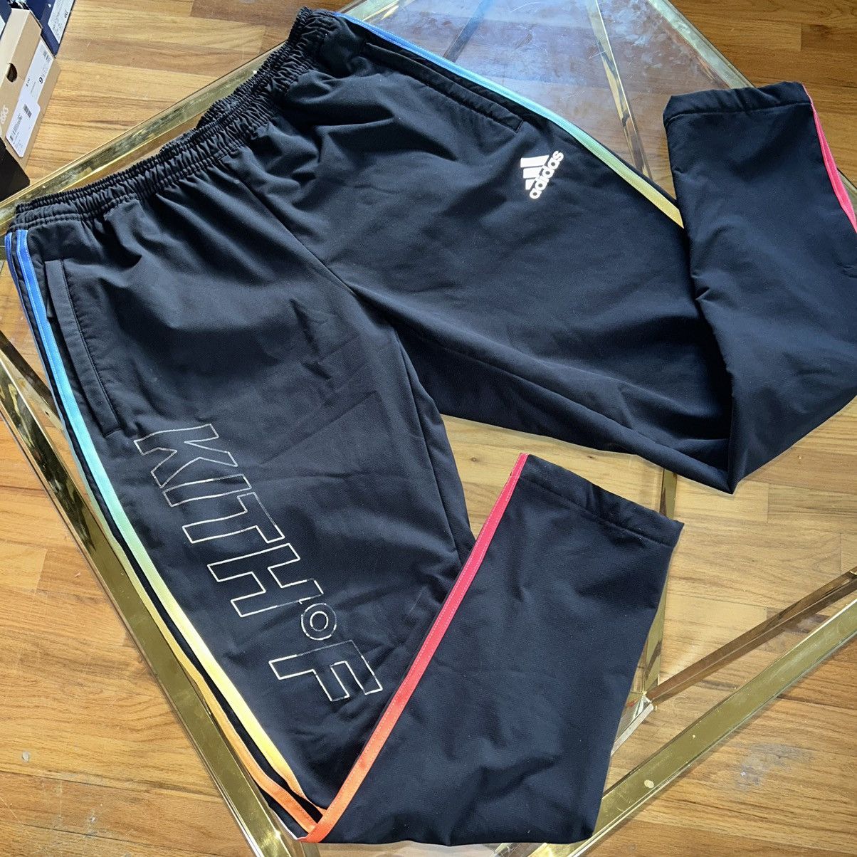 Adidas × Kith TERREX 3M REFLECTiVE CHROMATiC TRACK PANTS FR9292 123548884 Size US 31 - 12 Thumbnail
