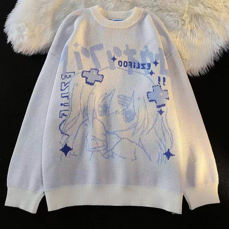 2023 New Japanese Anime Girl Sweaters