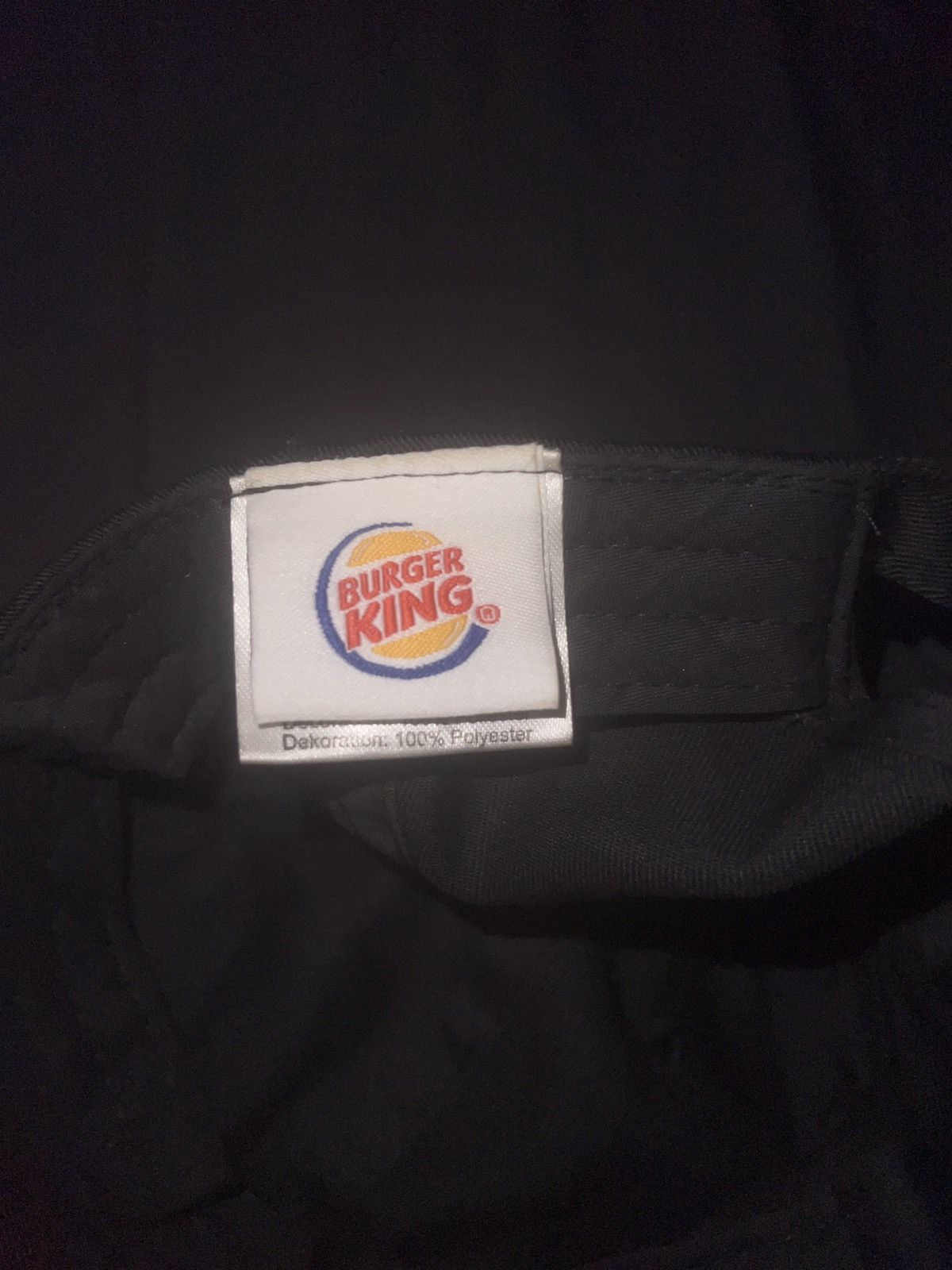 Hypebeast Burger King Work Force Crew Hat O/S Size ONE SIZE - 5 Thumbnail