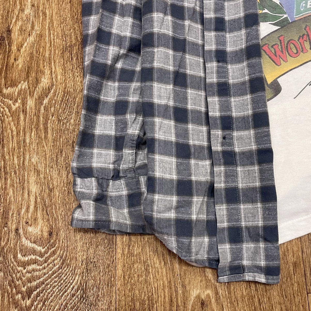 Flannel Vintage Flannel Shirt Checkered Travis Scott Style Size US L / EU 52-54 / 3 - 4 Thumbnail