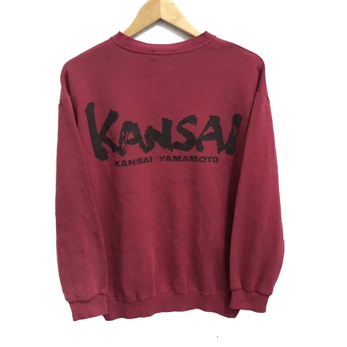 Japanese Brand × Kansai Yamamoto × Vintage Vintage KANSAI YAMAMOTO O2 Japanese Sweatshirt Pullover Size US M / EU 48-50 / 2 - 1 Thumbnail