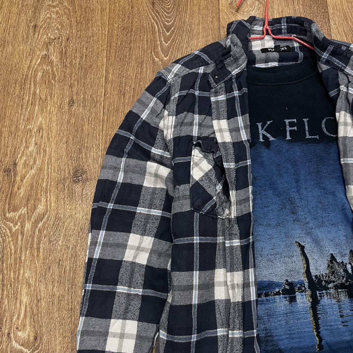 Vintage Vintage 90s Plaid Shirt Oversized Grunge Streetwear Washed M Size US M / EU 48-50 / 2 - 5 Thumbnail