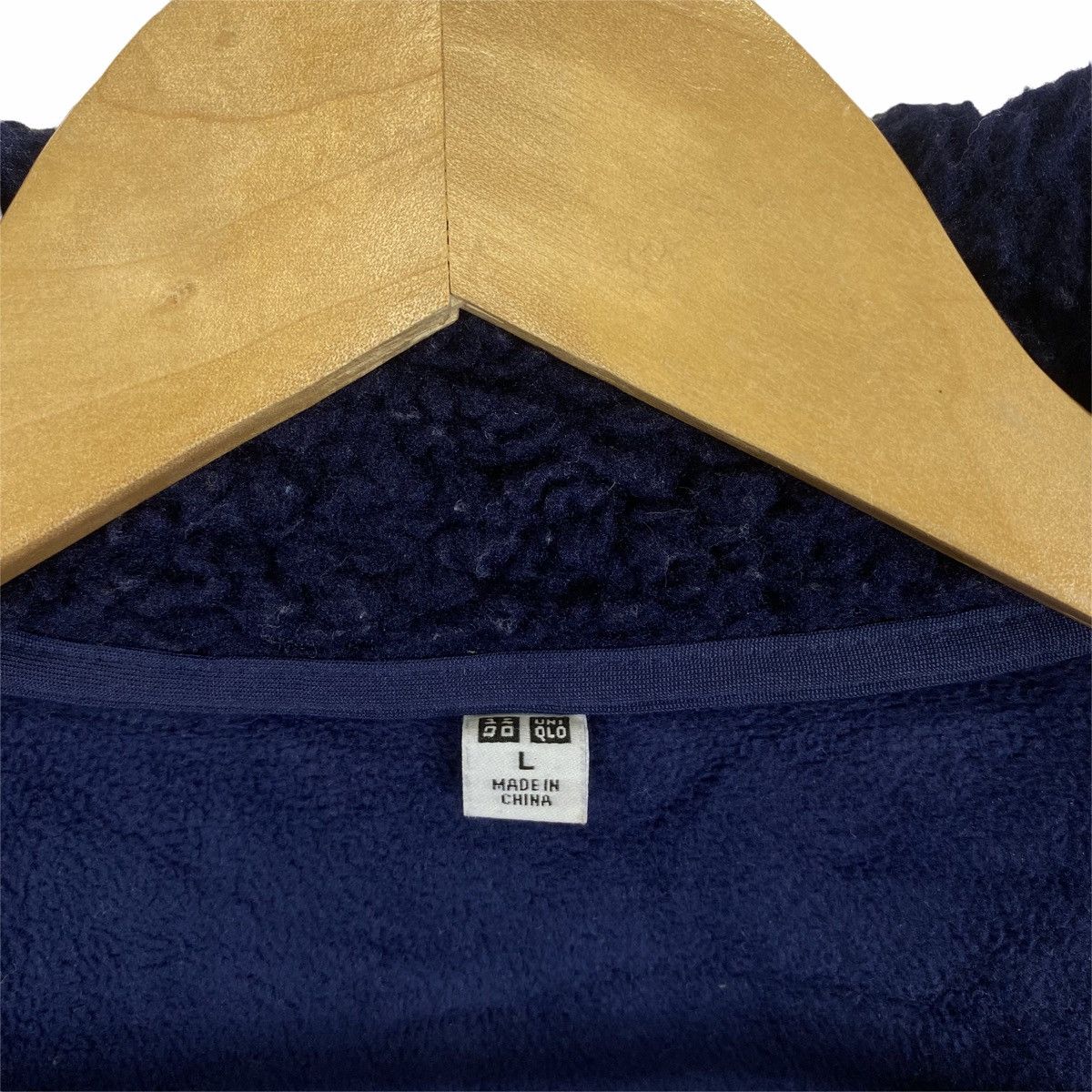 Japanese Brand × Uniqlo UNIQLO Japanese Brand Fleece Deep Pile Zipper Sweater Jacket Size US M / EU 48-50 / 2 - 7 Thumbnail