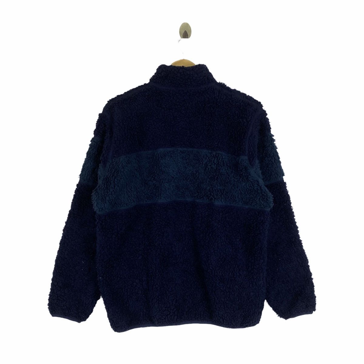 Japanese Brand × Uniqlo UNIQLO Japanese Brand Fleece Deep Pile Zipper Sweater Jacket Size US M / EU 48-50 / 2 - 2 Thumbnail