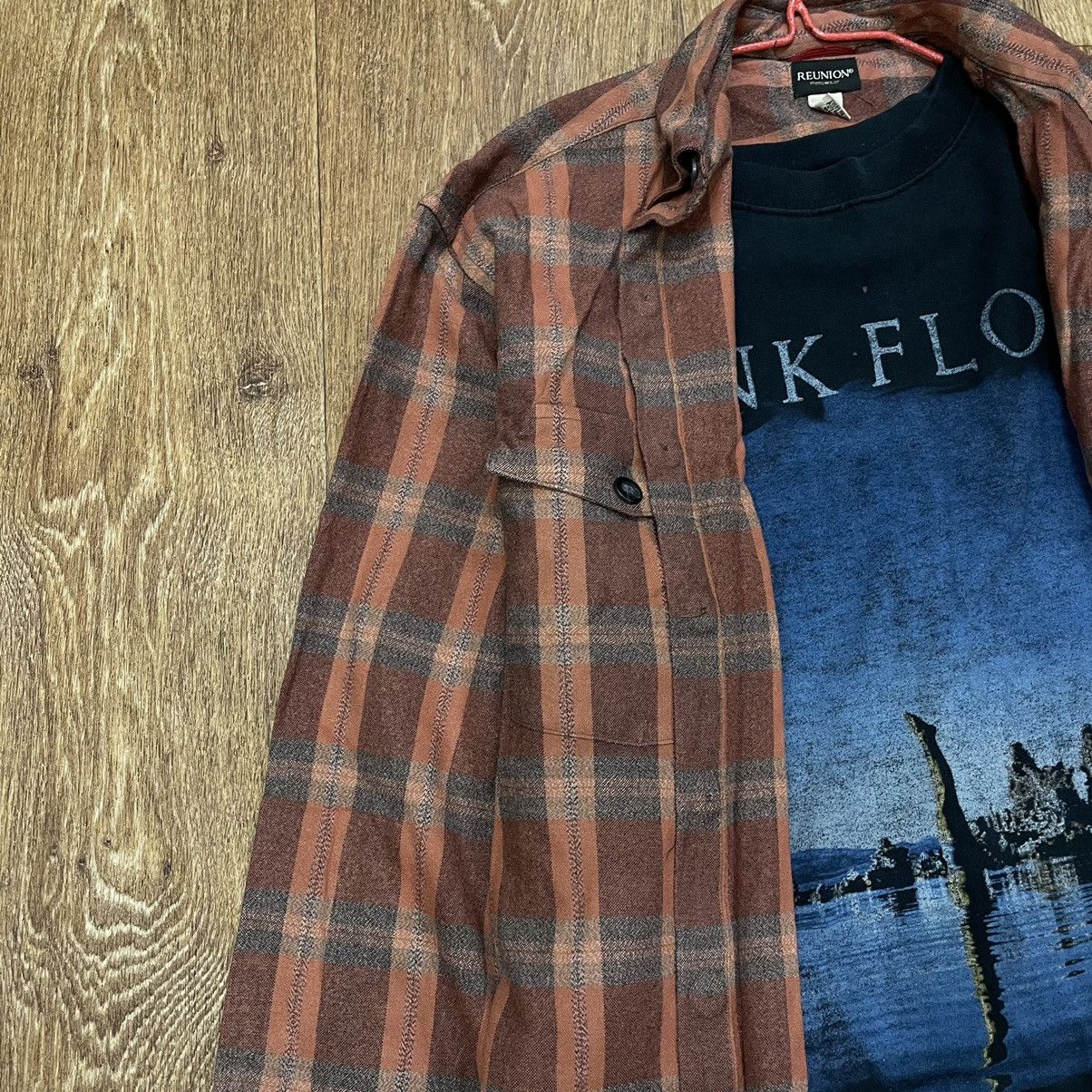 Vintage Vintage Plaid Chore Coat Layered Streetwear Grunge Logo M Size US M / EU 48-50 / 2 - 5 Thumbnail