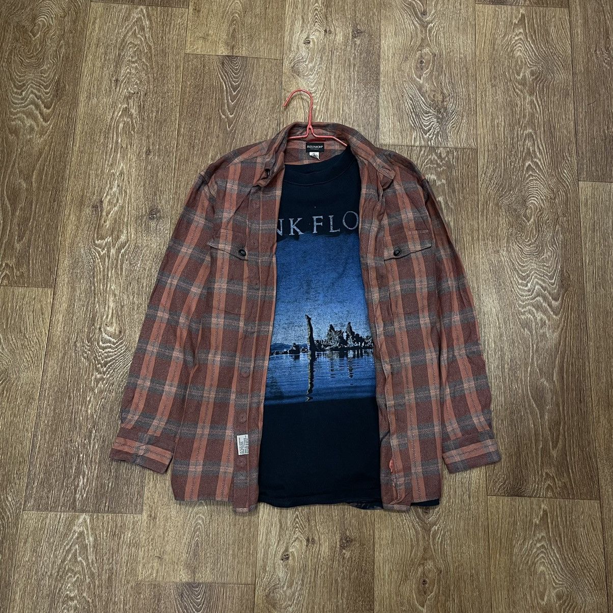 Vintage Vintage Plaid Chore Coat Layered Streetwear Grunge Logo M Size US M / EU 48-50 / 2 - 2 Thumbnail