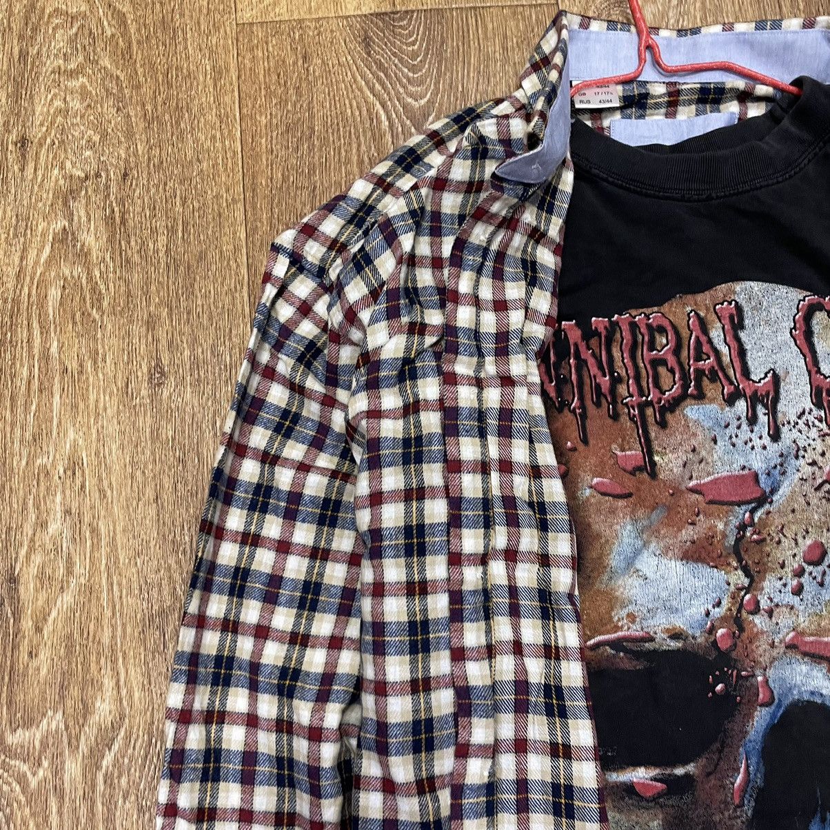 Vintage Vintage Y2K Checkered Shirt Oversized Grunge Streetwear XL Size US XL / EU 56 / 4 - 4 Thumbnail