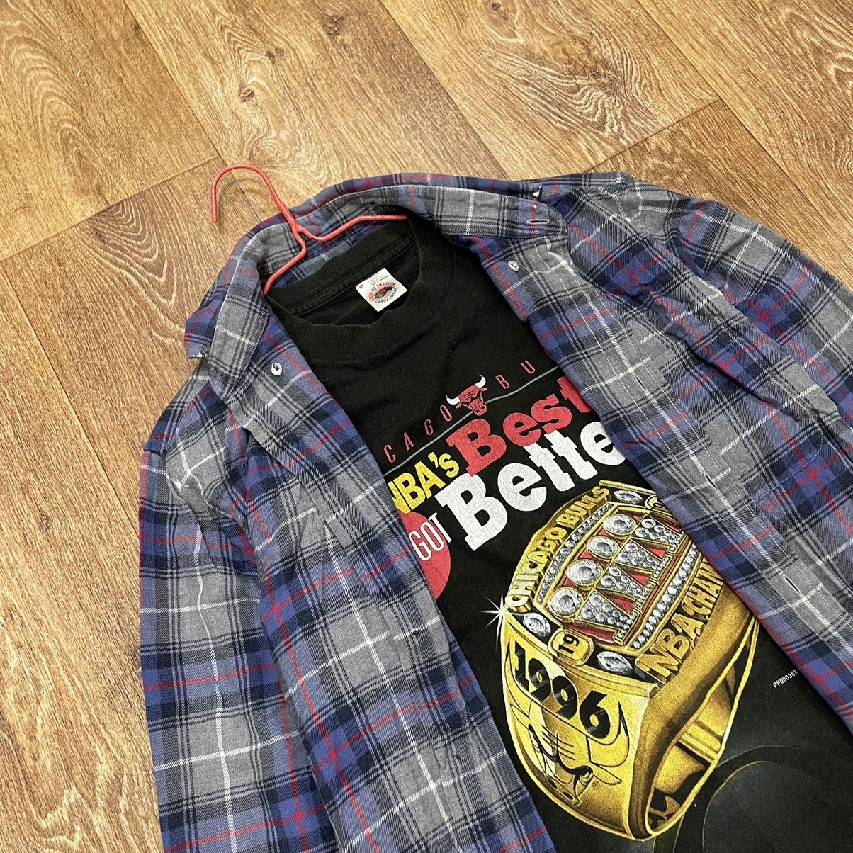 Vintage Vintage Y2K Checkered Shirt Grunge Streetwear Oversized M Size US M / EU 48-50 / 2 - 5 Thumbnail