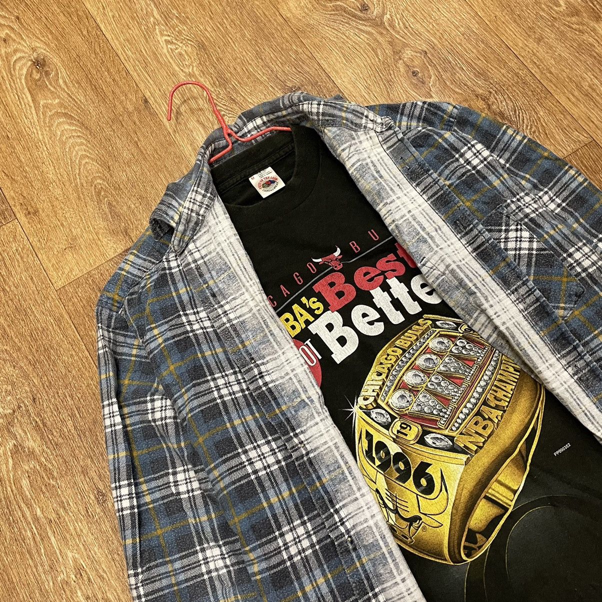 Flannel Vintage 90s Plaid Flannel Shirt Y2K Streetwear Checkered Size US M / EU 48-50 / 2 - 5 Thumbnail