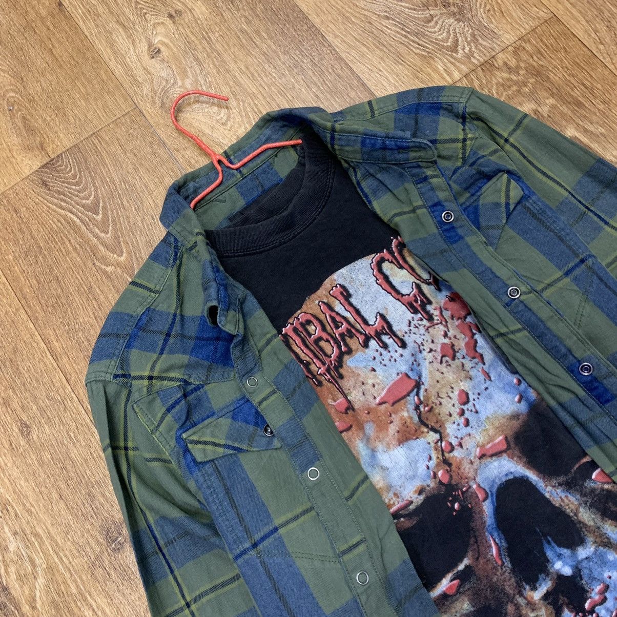Flannel Vintage Shirt Flannel Checkered Travis Style L Size US L / EU 52-54 / 3 - 5 Thumbnail