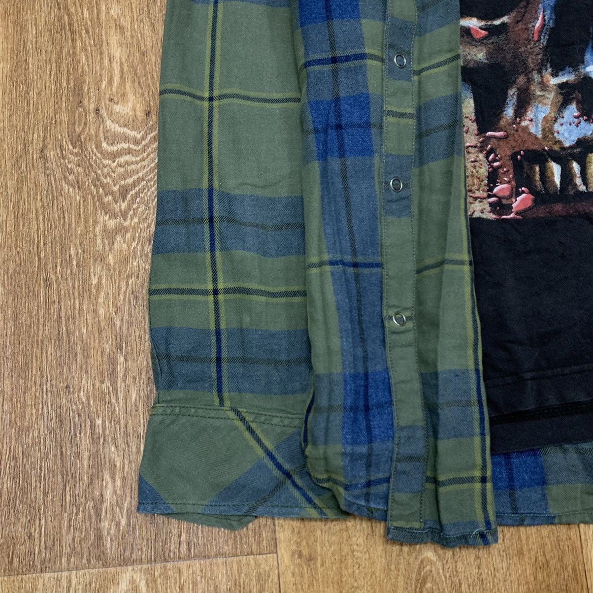 Flannel Vintage Shirt Flannel Checkered Travis Style L Size US L / EU 52-54 / 3 - 2 Thumbnail