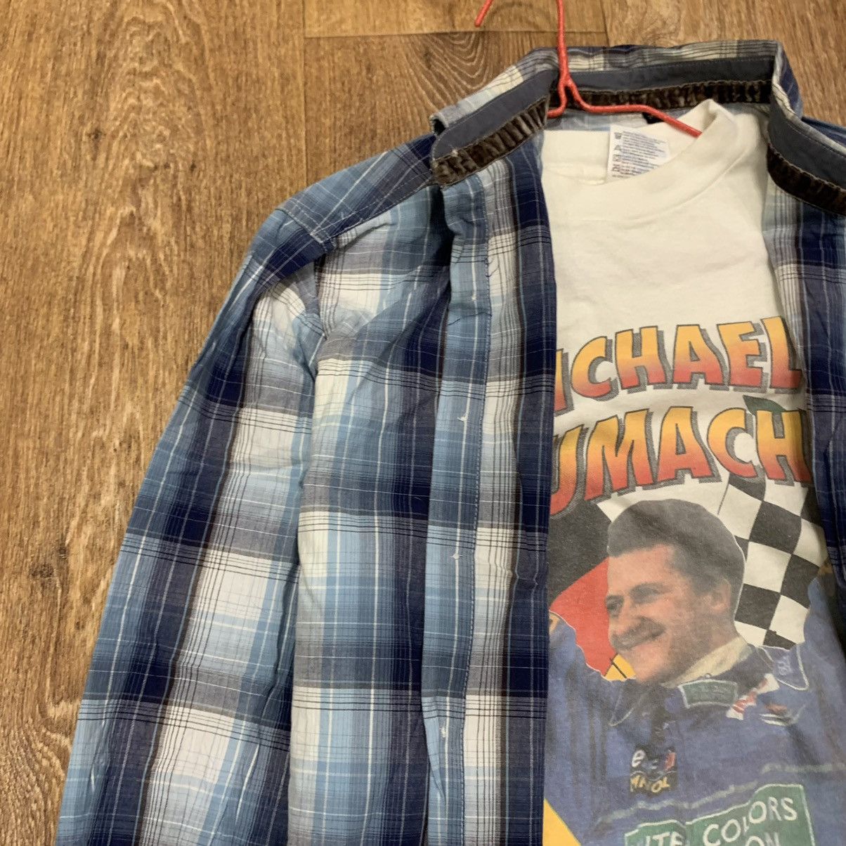 Flannel Vintage 90s Plaid Flannel Shirt Y2K Streetwear Checkered Size US M / EU 48-50 / 2 - 4 Thumbnail