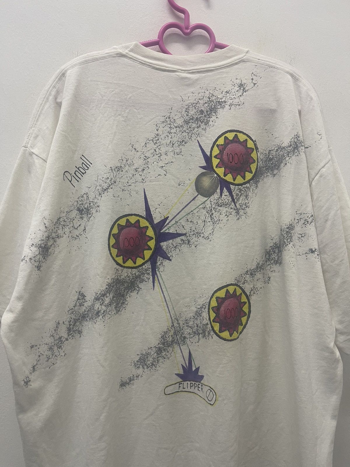 Vintage Rare Vintage AMTEX The Pinball Company Single Stitches Size US XL / EU 56 / 4 - 2 Thumbnail