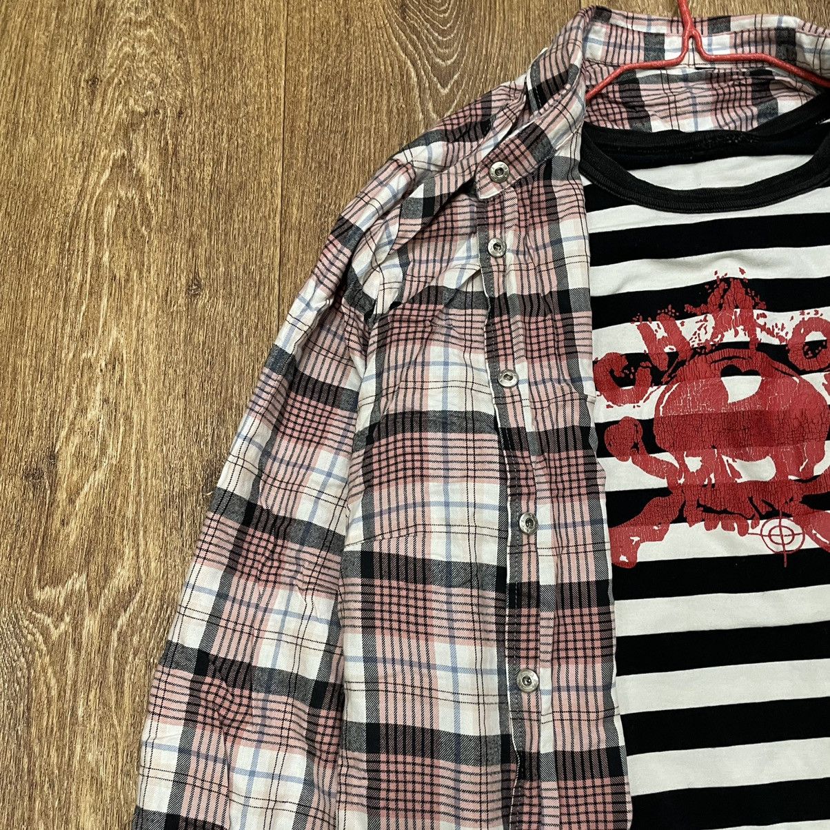 Vintage Vintage 90s Plaid Oversized Shirt Grunge Streetwear Y2K M Size US M / EU 48-50 / 2 - 5 Thumbnail