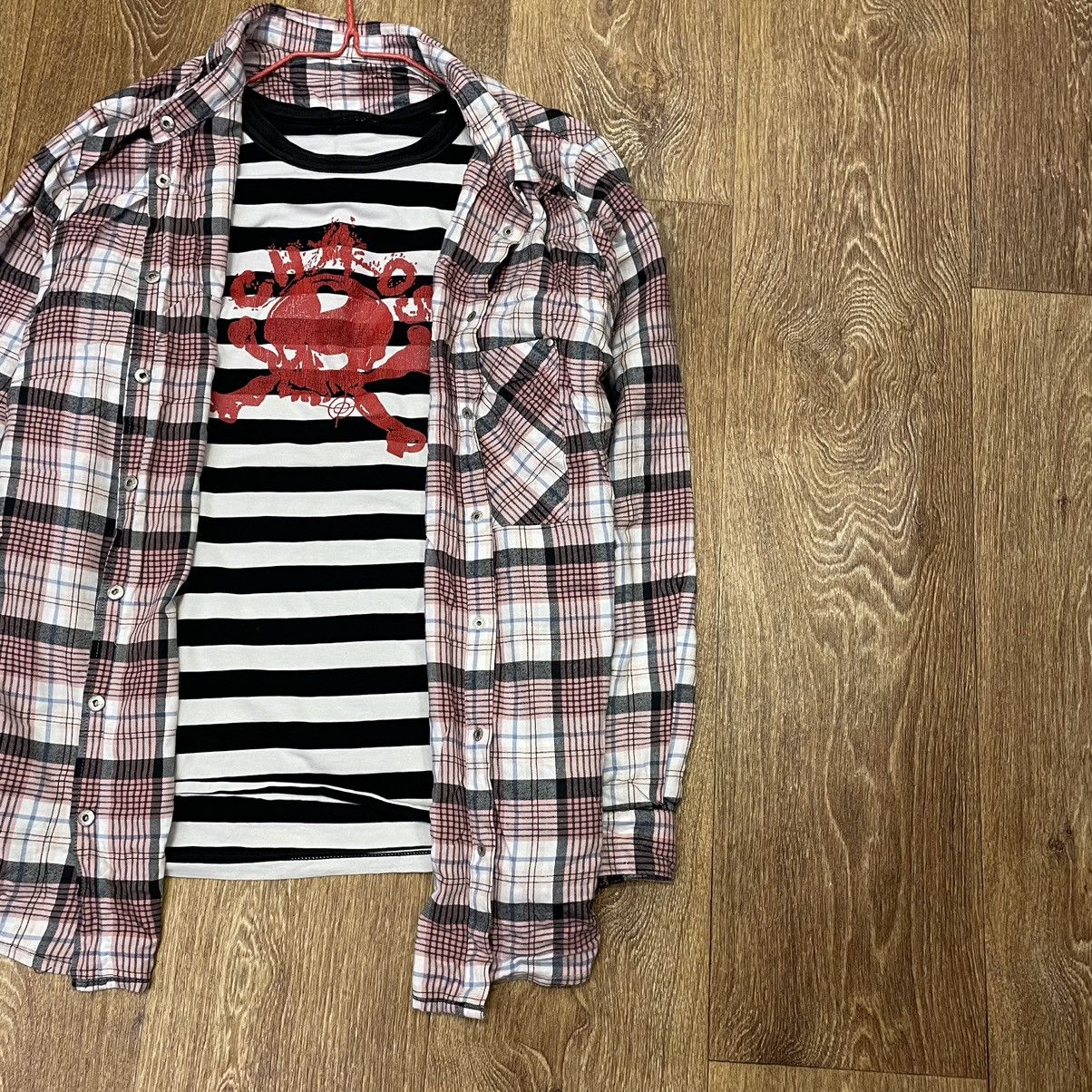 Vintage Vintage 90s Plaid Oversized Shirt Grunge Streetwear Y2K M Size US M / EU 48-50 / 2 - 3 Thumbnail