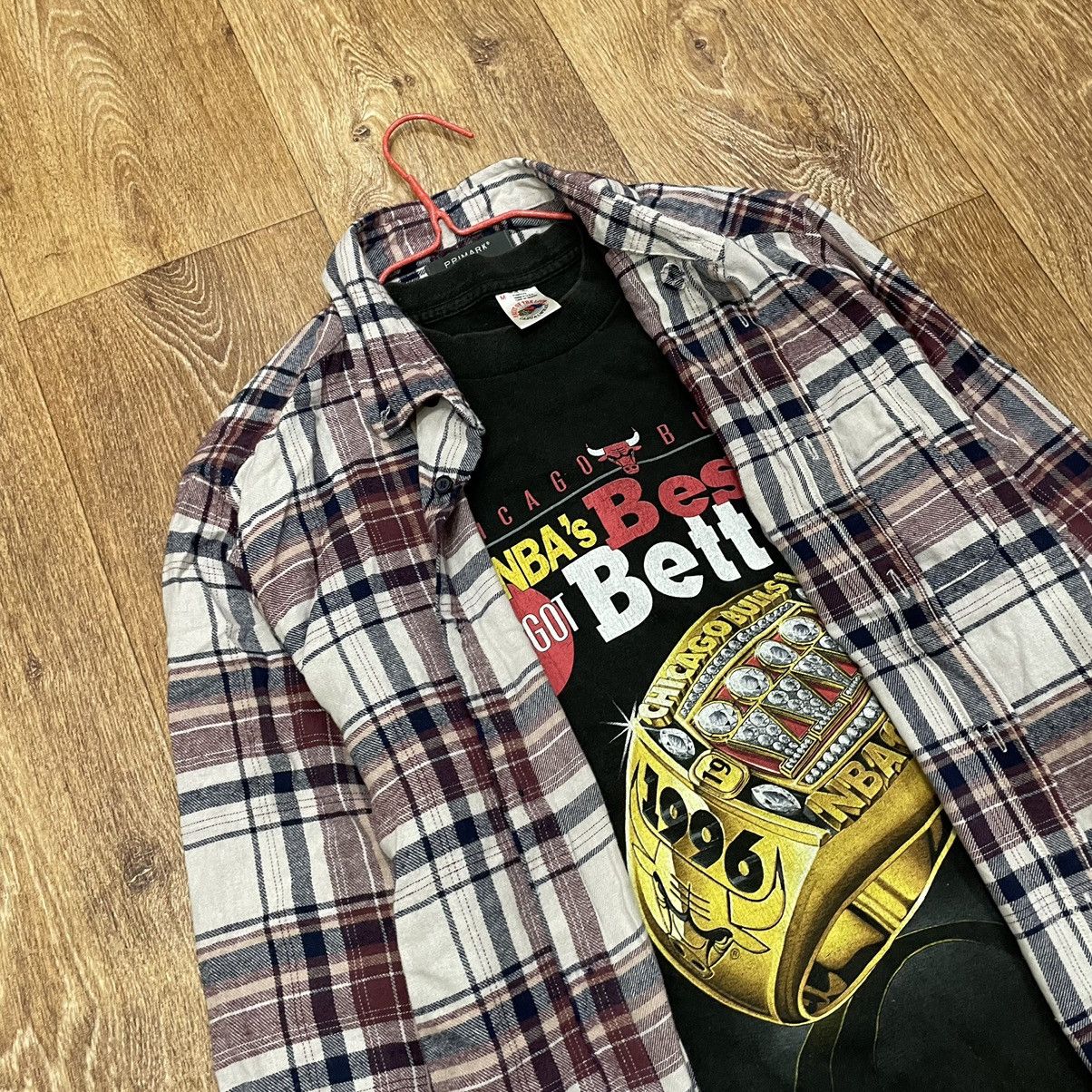 Vintage Vintage 90s Plaid Shirt Y2K Streetwear Grunge Oversized M Size US M / EU 48-50 / 2 - 5 Thumbnail