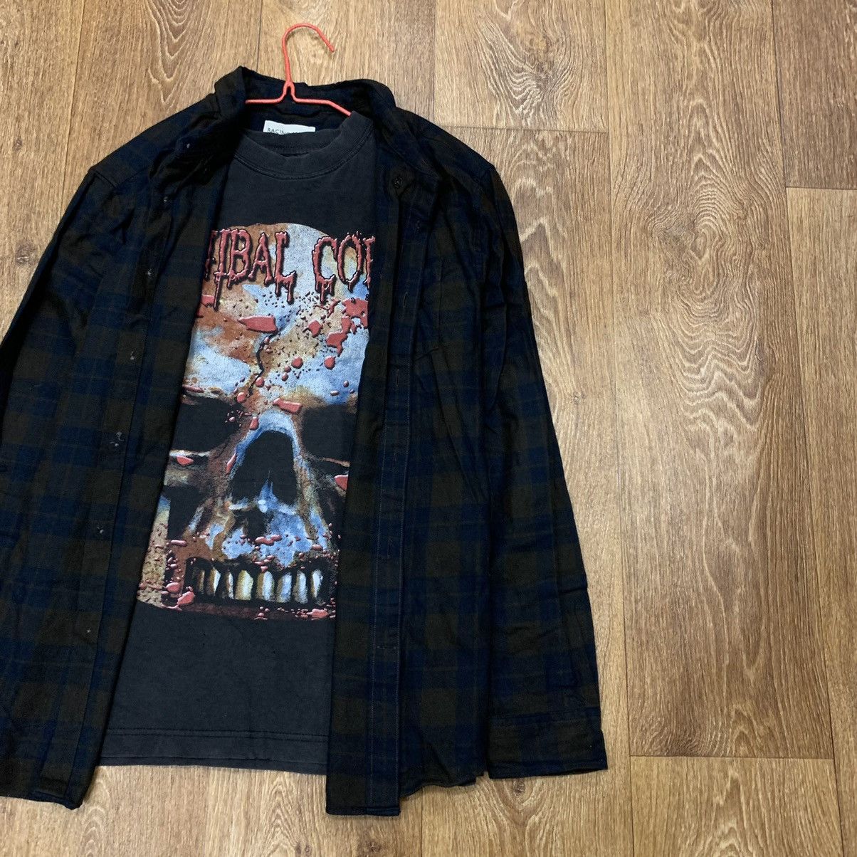 Vintage Vintage Y2K Graphic Tee Grunge Streetwear Black Tapered L Size US L / EU 52-54 / 3 - 2 Thumbnail