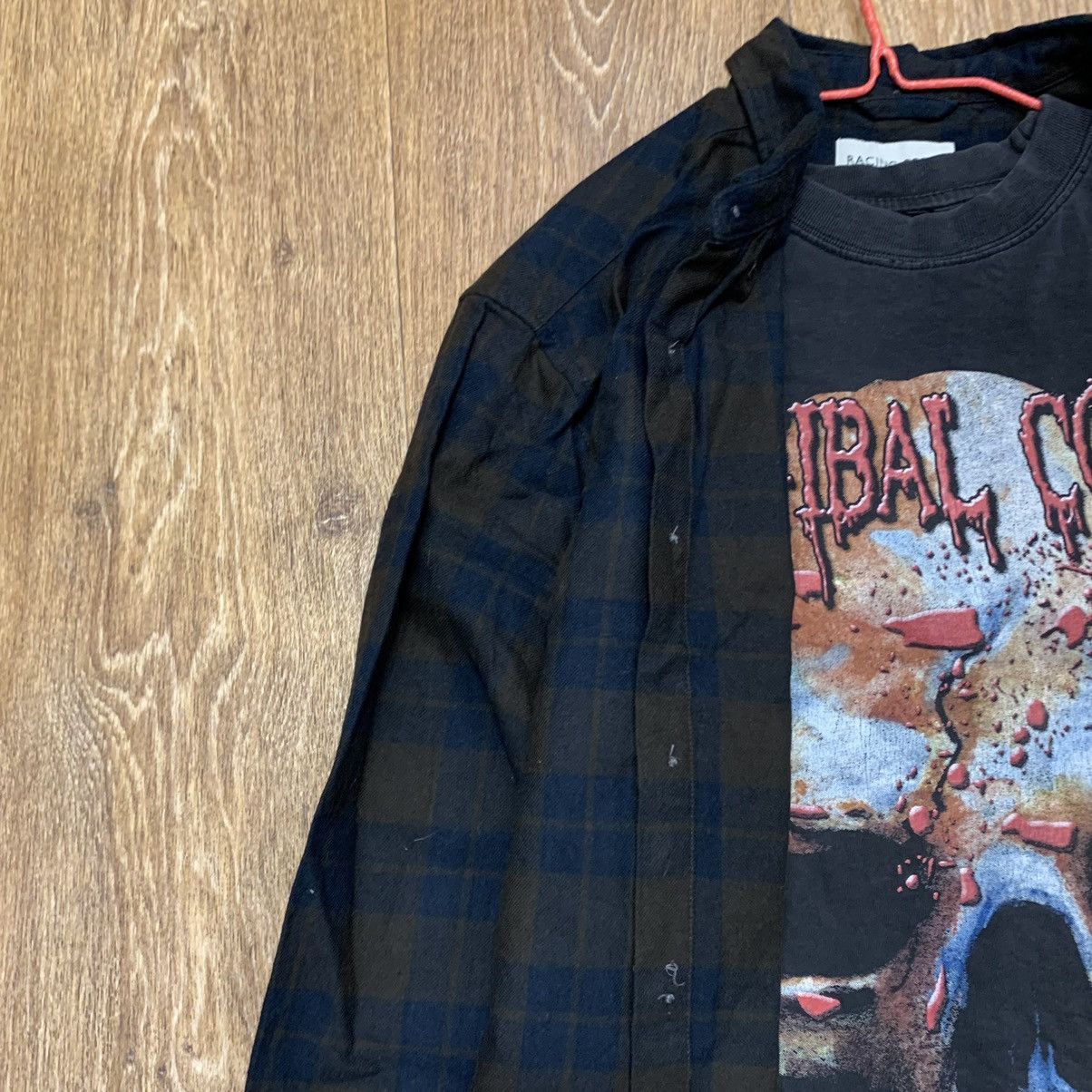 Vintage Vintage Y2K Graphic Tee Grunge Streetwear Black Tapered L Size US L / EU 52-54 / 3 - 4 Thumbnail