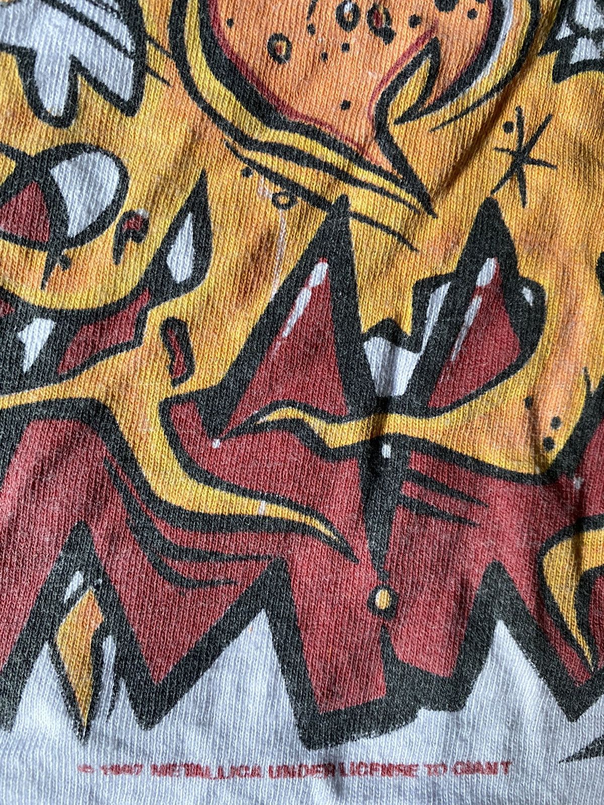 Metallica Vintage Vtg Metallica gimme fuel 98 Tour sleeveless shirt XL Size US XL / EU 56 / 4 - 5 Thumbnail