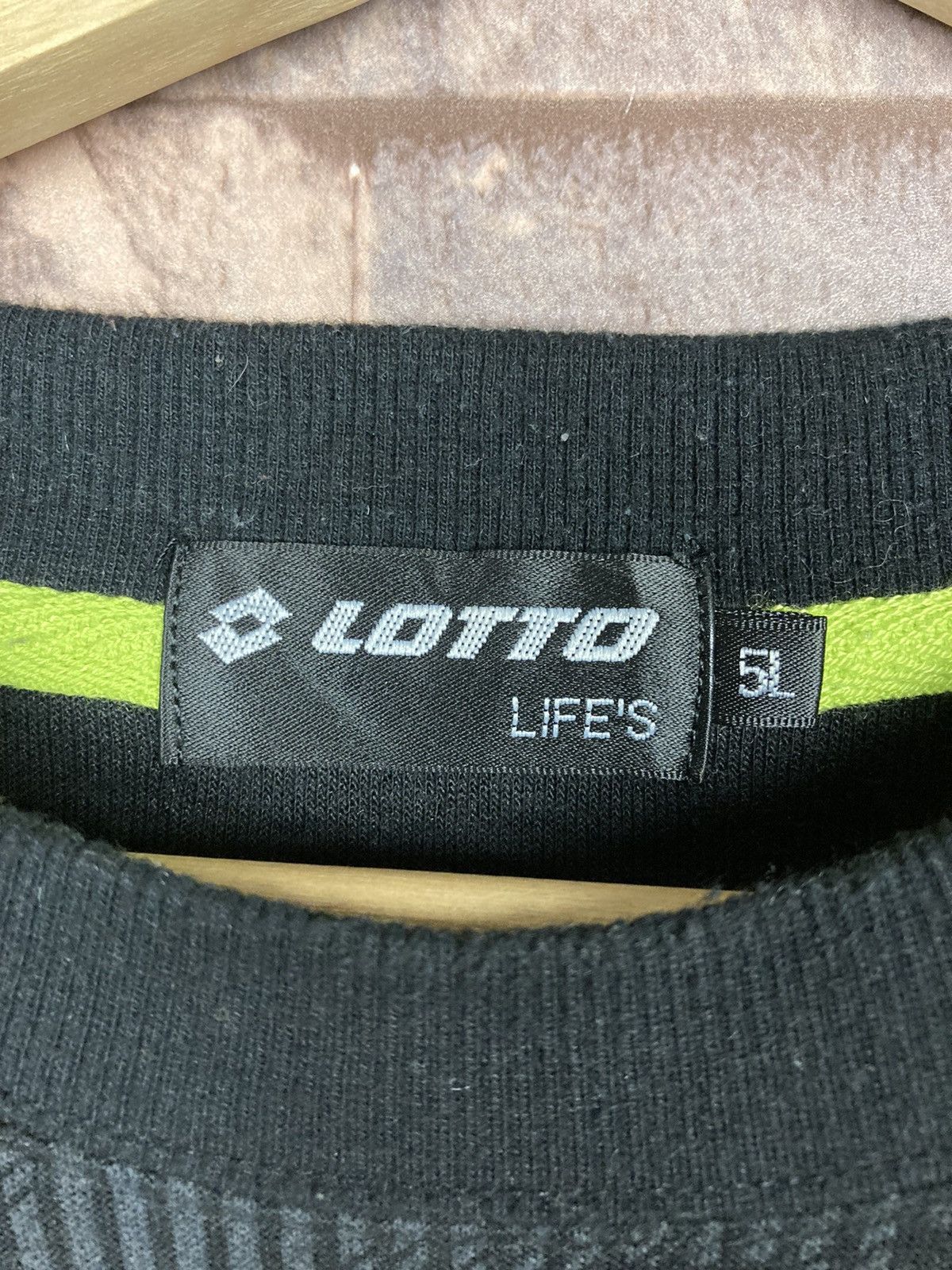 Lotto Sport Lotto Small Logo Sweatshirt #40-4 Size US XXL / EU 58 / 5 - 4 Thumbnail