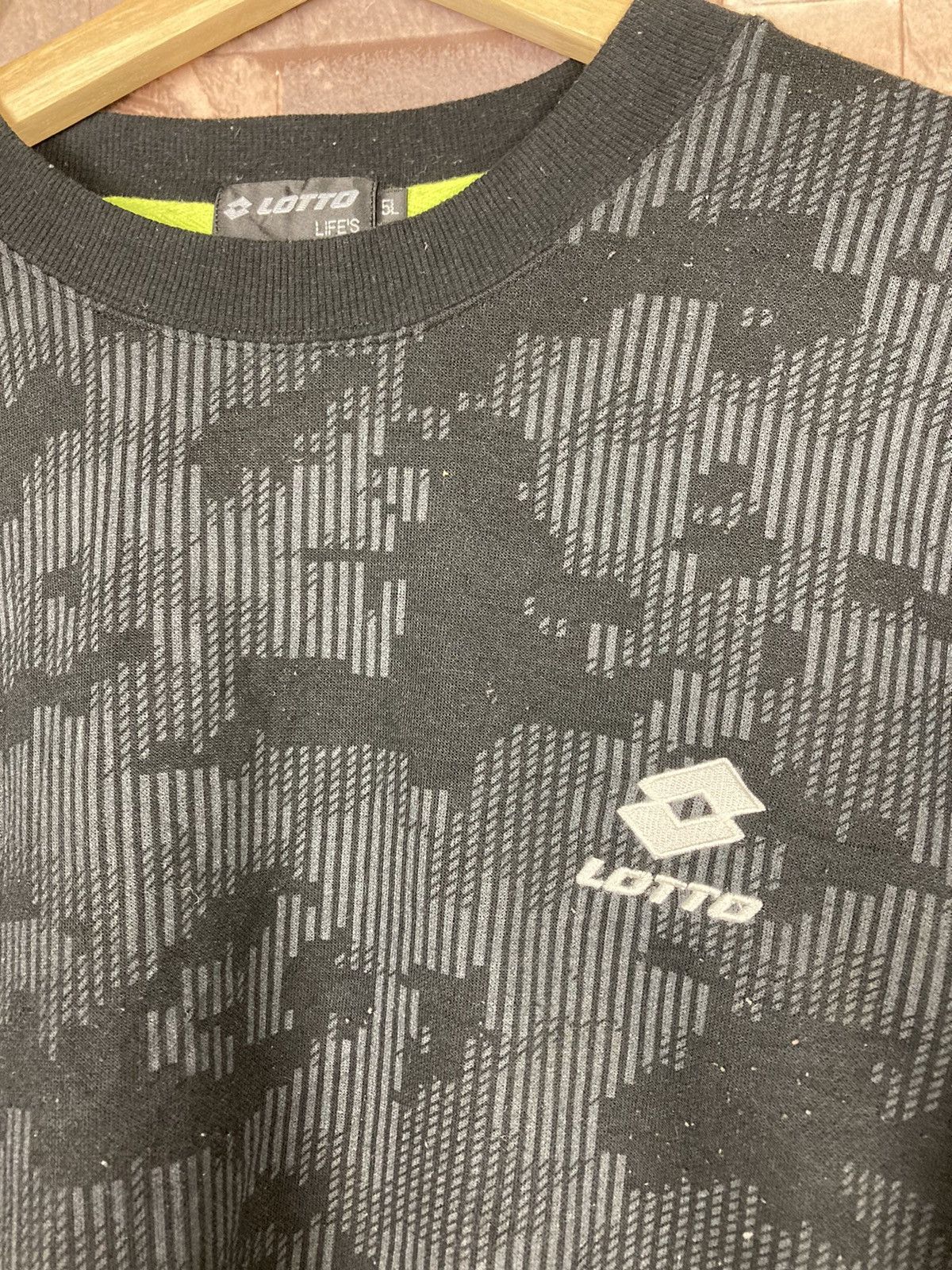 Lotto Sport Lotto Small Logo Sweatshirt #40-4 Size US XXL / EU 58 / 5 - 3 Thumbnail