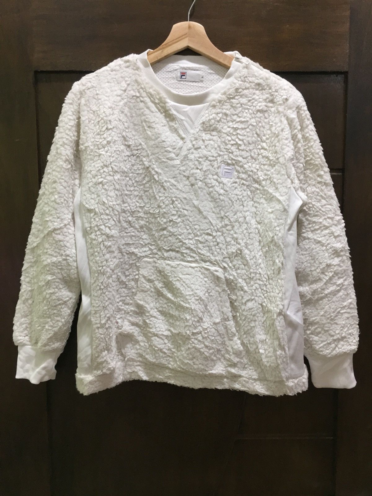 Fila Fila embroidered logo sweatshirt pullover Size US S / EU 44-46 / 1 - 1 Thumbnail